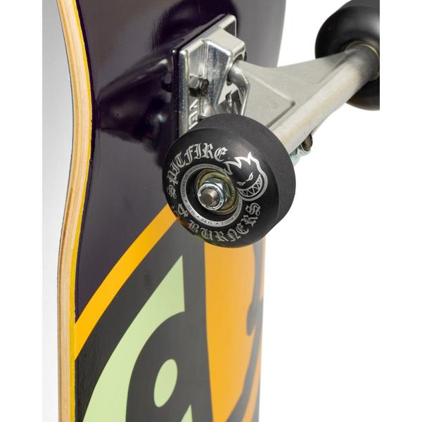 Krooked Skateboards Deluxe Glow Eyes Complete Skateboard 8.25"-Black Sheep Skate Shop