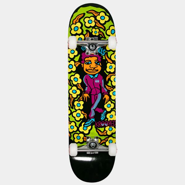 Krooked Skateboards Deluxe Sweatpants Complete Skateboard 8.38"-Black Sheep Skate Shop