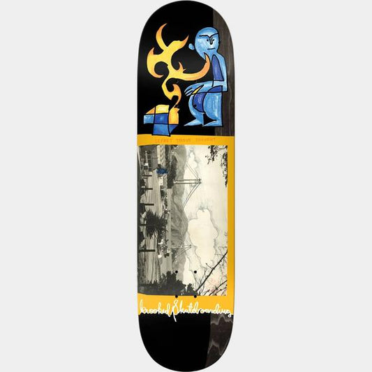 Krooked Skateboards Eddie Cernicky Bridge Deck 8.5"-Black Sheep Skate Shop