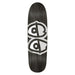 Krooked Skateboards Eyes Shaped Deck 9.3" Assorted Wood Stain-Black Sheep Skate Shop