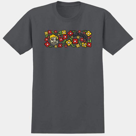 Krooked Skateboards Gonz Sweatpants T-Shirt Charcoal-Black Sheep Skate Shop