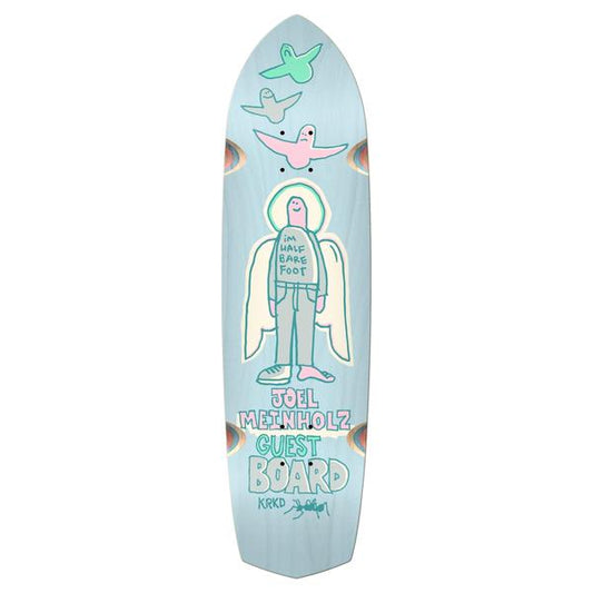 Krooked Skateboards Joel Meinholz Guest Pro Zig Zagger Deck 8.62"-Black Sheep Skate Shop