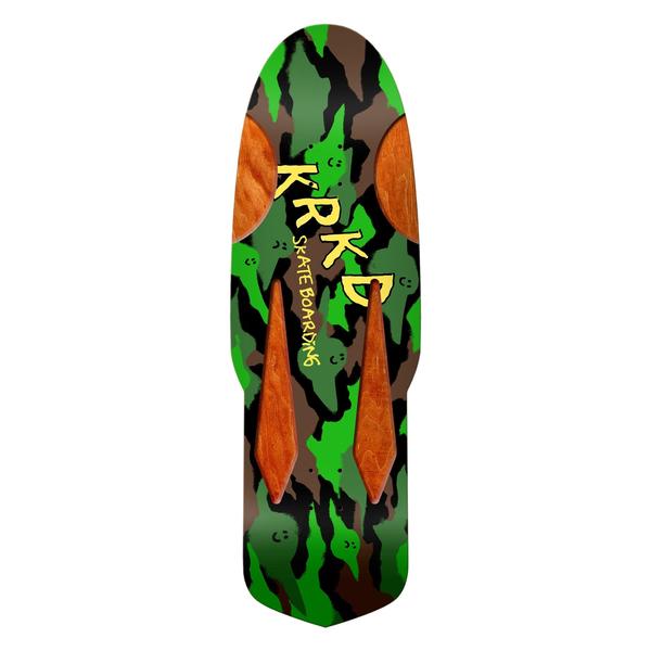Krooked Skateboards Kamo Diamond Quade Cruiser Deck 10.75"-Black Sheep Skate Shop