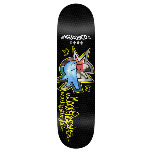 Krooked Skateboards Mark Gonzales Gonz Sig Deck 8.5"-Black Sheep Skate Shop
