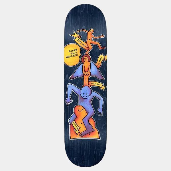 Krooked Skateboards Mike Anderson Stack Deck