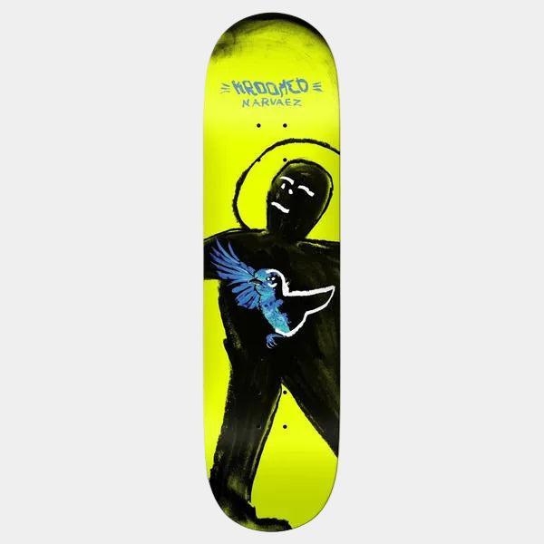 Krooked Skateboards Sam Narvaez Blue Bird Deck 8.25" True Fit-Black Sheep Skate Shop