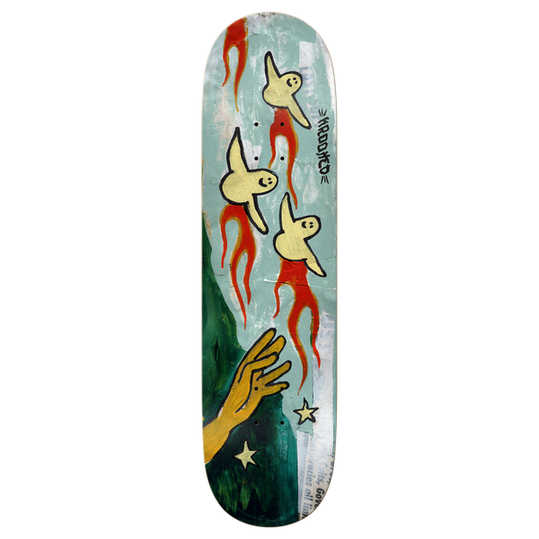 Krooked Skateboards Team Firebirds Deck 8.5" True Fit-Black Sheep Skate Shop