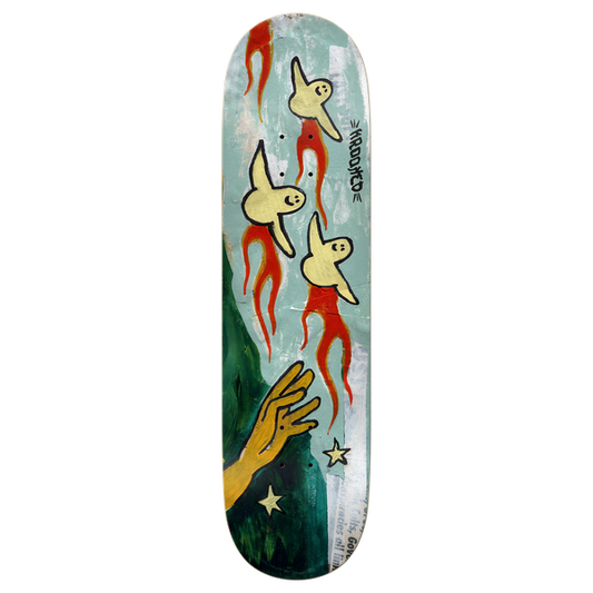 Krooked Skateboards Team Firebirds Deck 8.5" True Fit-Black Sheep Skate Shop