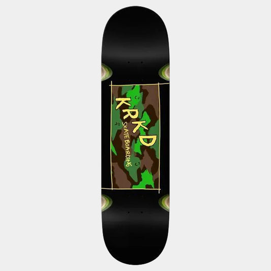 Krooked Skateboards Team Kamo Deck 8.25"-Black Sheep Skate Shop