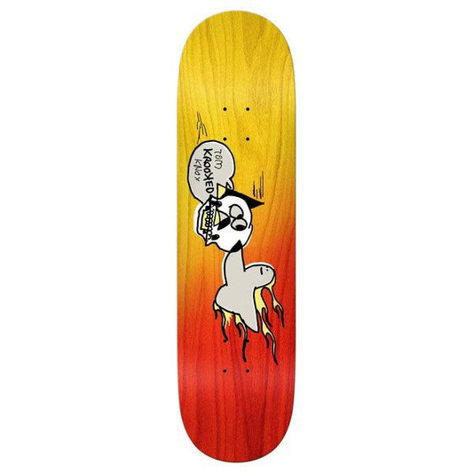 Krooked Skateboards Tom Knox Burn Bird Deck 8.25"-Black Sheep Skate Shop