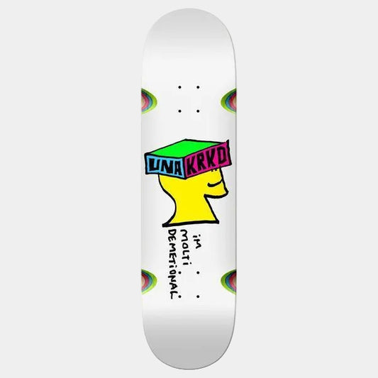 Krooked Skateboards Una Farrar Molti Demetional Deck 8.28"-Black Sheep Skate Shop