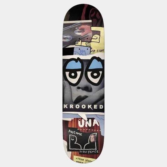 Krooked Skateboards Una Farrar Nonsence Deck 8.28"-Black Sheep Skate Shop