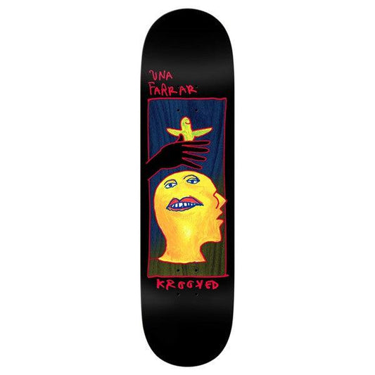 Krooked Skateboards Una Farrar Teeth Deck 8.28"-Black Sheep Skate Shop