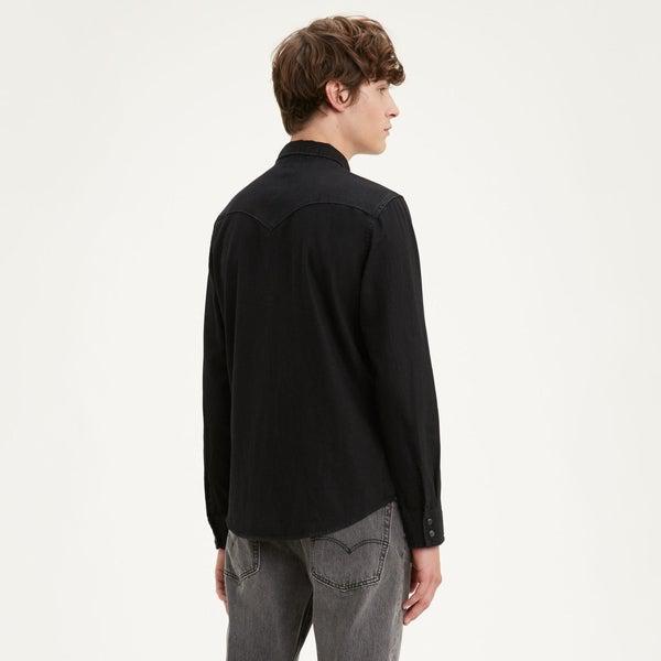 Levi's Classic Western Standard Long Sleeve Shirt New Black Rinse — Black  Sheep Skate Shop