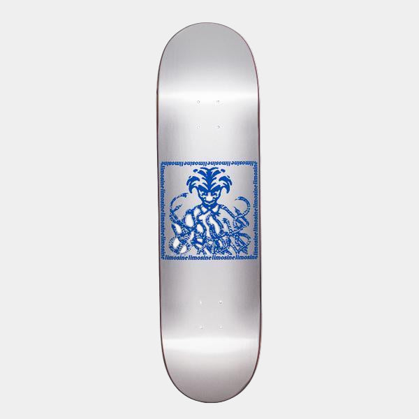 Limosine Skateboards Snake Pit Metallic Silver Deck 9.0"-Black Sheep Skate Shop