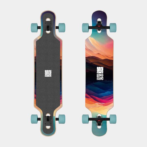 Long Island Mirage Drop Through Longboard Complete 8.75" x 38.9"-Black Sheep Skate Shop