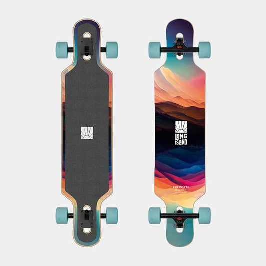 Long Island Mirage Drop Through Longboard Complete 8.75" x 38.9"-Black Sheep Skate Shop