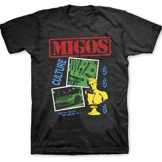 Migos Don't Buy The Car Tee Black-Black Sheep Skate Shop