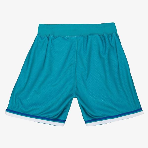 Mitchell & Ness Charlotte Hornets 1992-93 Authentic Swingman Road Shorts Teal-Black Sheep Skate Shop