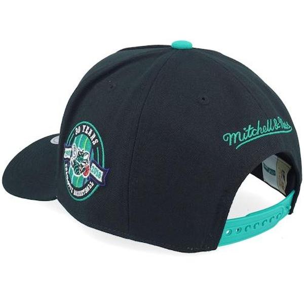 Mitchell & Ness Charlotte Hornets Class Act Pro HWC Snapback Hat Black-Black Sheep Skate Shop