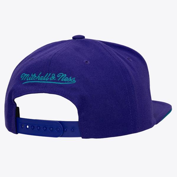 Mitchell & Ness Charlotte Hornets Color Pop Pro HWC Snapback Hat Purple - Teal-Black Sheep Skate Shop