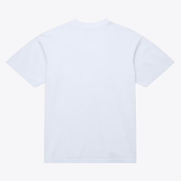 Mitchell & Ness Charlotte Hornets Hardwood Classics Earthquake T-Shirt White-Black Sheep Skate Shop