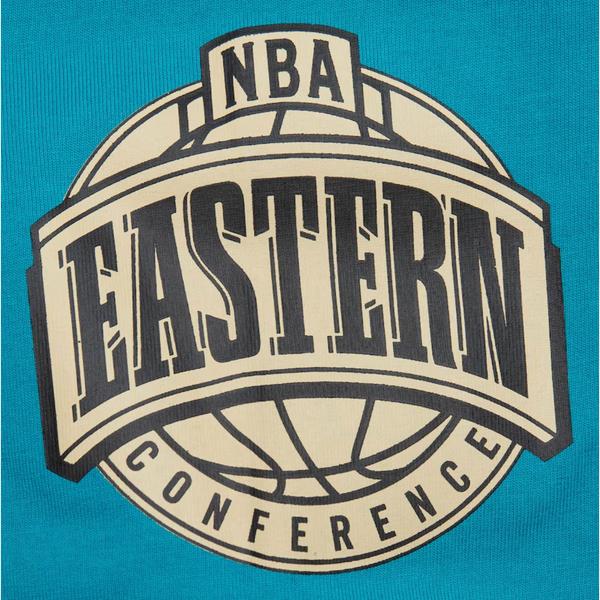 Mitchell & Ness Charlotte Hornets Hardwood Classics OG 2.0 Premium T-Shirt Teal-Black Sheep Skate Shop