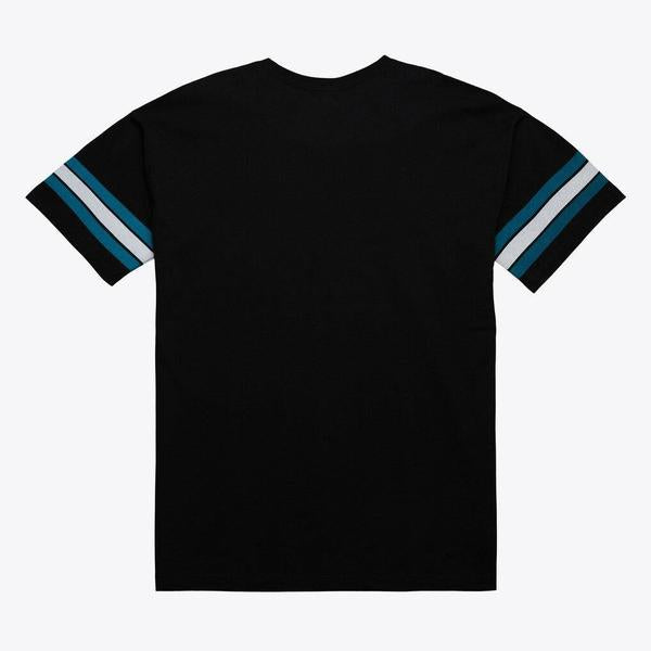 Mitchell & Ness Charlotte Hornets Hardwood Classics Oversized Fashion Premium T-Shirt Black-Black Sheep Skate Shop