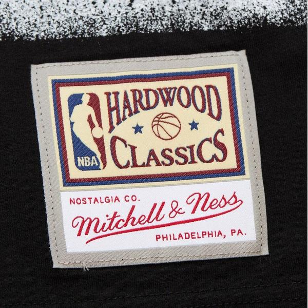 Mitchell & Ness Charlotte Hornets Hardwood Classics Oversized Fashion Premium T-Shirt Black-Black Sheep Skate Shop