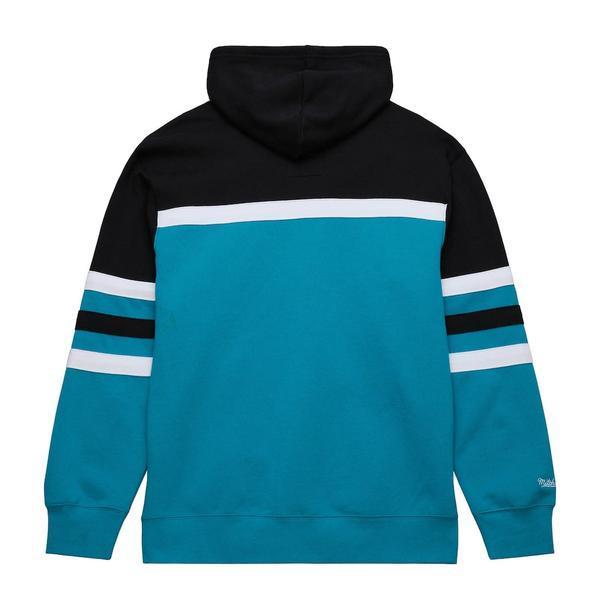 Mitchell & Ness Charlotte Hornets Head Coach Hoody Black-Black Sheep Skate Shop
