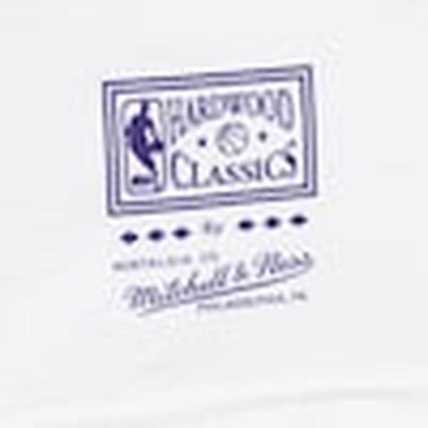 Mitchell & Ness Charlotte Hornets Larry Johnson Bling 2.0 HWC T-Shirt White-Black Sheep Skate Shop