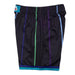 Mitchell & Ness Charlotte Hornets Larry Johnson Reload Swingman Shorts - Black-Black Sheep Skate Shop