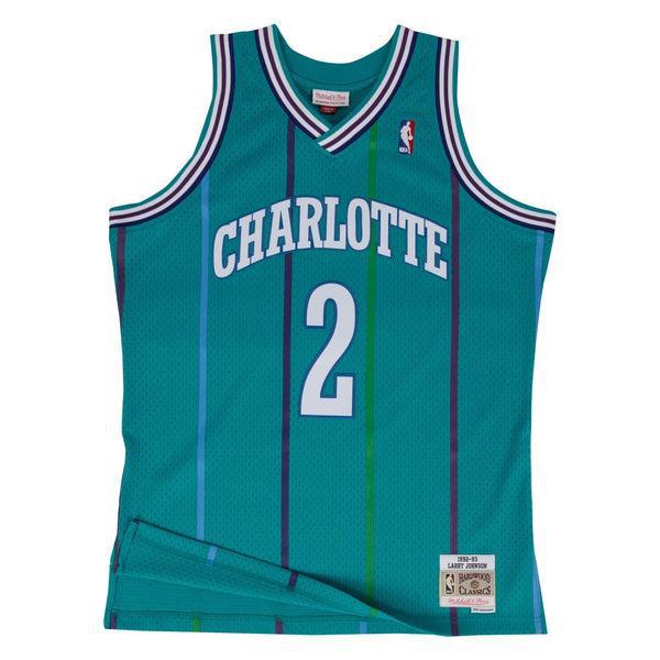 Mitchell & Ness Charlotte Hornets 1988 Rex Chapman Swingman Jersey Cream X-Large