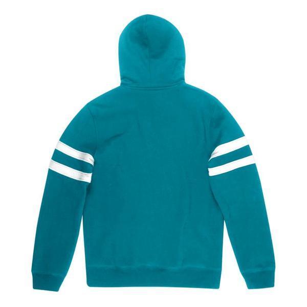 Mitchell & Ness Charlotte Hornets NBA Substantial Fleece Hoody Teal-Black Sheep Skate Shop