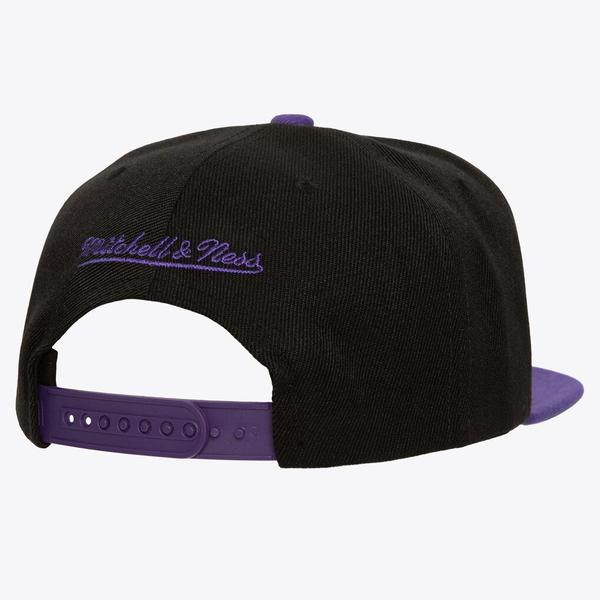 Mitchell & Ness Charlotte Hornets Rise Up HWC Snapback Hat Black - Purple-Black Sheep Skate Shop