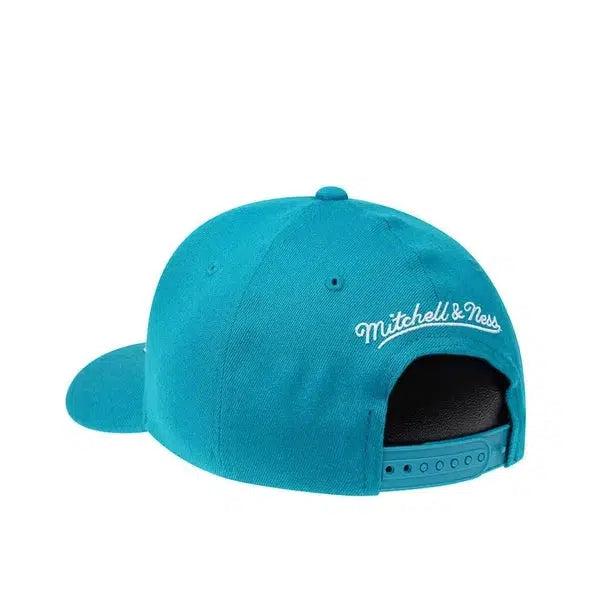 Mitchell & Ness Charlotte Hornets Team Ground 2.0 Stretch Fit HWC Snapback Hat Teal-Black Sheep Skate Shop