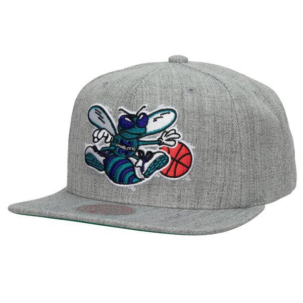 Mitchell & Ness Charlotte Hornets NBA Core Basic Snapback Hat Adjustable  Cap HWC - Black