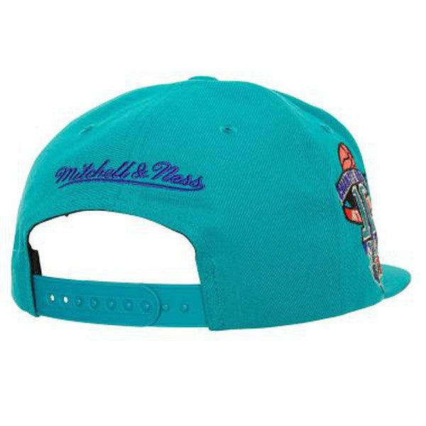 Mitchell & Ness Charlotte Hornets Watch Me Shine HWC Snapback Hat Teal-Black Sheep Skate Shop