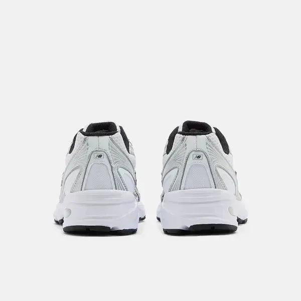New Balance 740 U740NW2 White - Silver Metallic - Black-Black Sheep Skate Shop