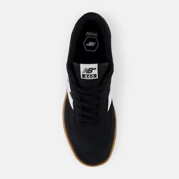 New Balance Numeric 440 V2 NM440BNG Black - White - Gum-Black Sheep Skate Shop