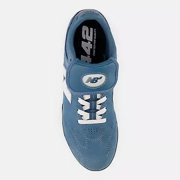 New Balance Numeric 442 Soccer Shoe UN442SMF Blue - White-Black Sheep Skate Shop