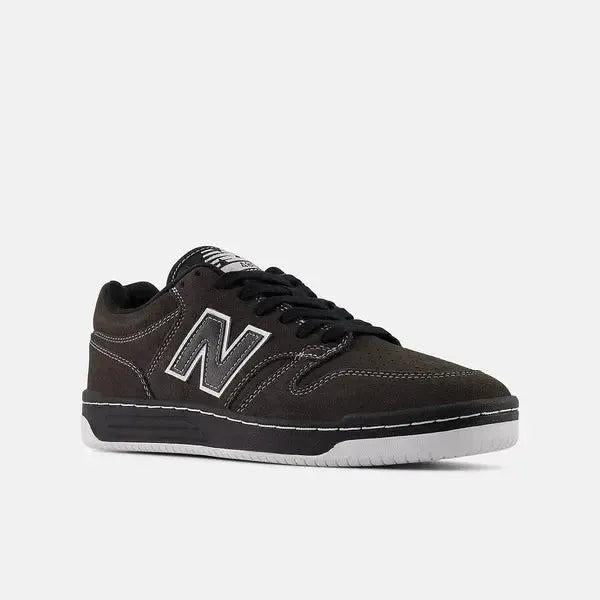 New Balance Numeric 480 NM480CSS Black Cement - White-Black Sheep Skate Shop