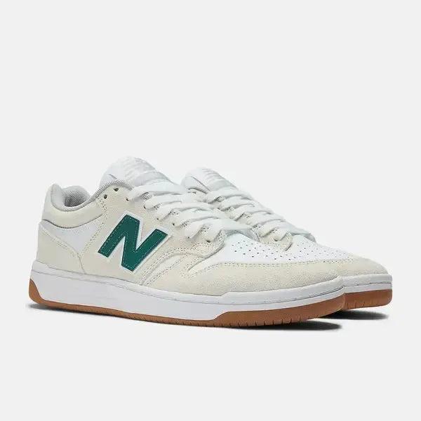 New Balance Numeric 480 NM480JDI White - Green-Black Sheep Skate Shop