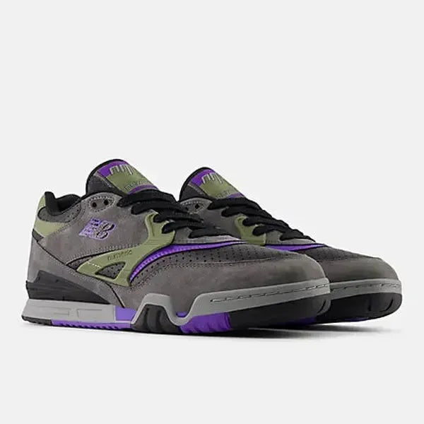 New Balance Numeric 770 NM770VWX Grey/Olive- Purple-Black Sheep Skate Shop
