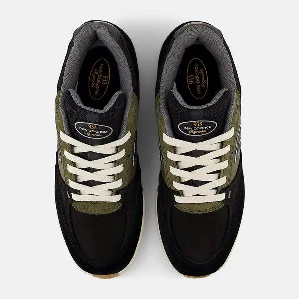 New Balance Numeric Andrew Reynolds 933 NM933BST Black - Green-Black Sheep Skate Shop
