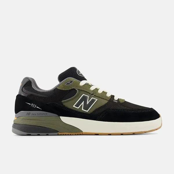 New Balance Numeric Andrew Reynolds 933 NM933BST Black - Green-Black Sheep Skate Shop