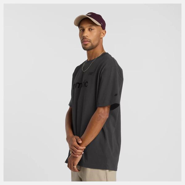 New Balance Numeric Cotton T-Shirt Faded Black-Black Sheep Skate Shop
