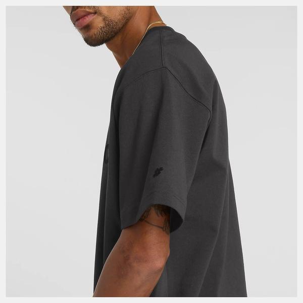 New Balance Numeric Cotton T-Shirt Faded Black-Black Sheep Skate Shop