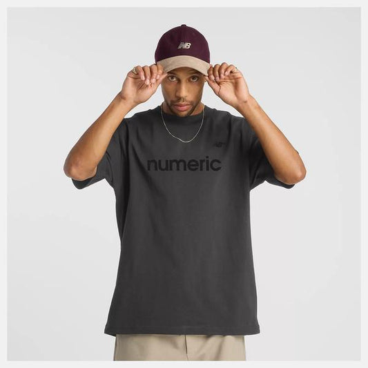 New Balance Numeric Cotton T-Shirt Faded Black-Black Sheep Skate Shop