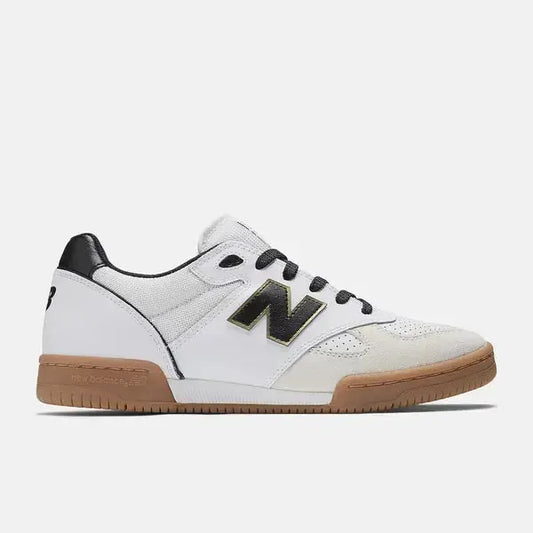 New Balance Numeric Tom Knox 600 NM600WTA White - Black-Black Sheep Skate Shop